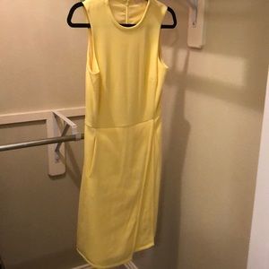 Yellow Tory Burch dress